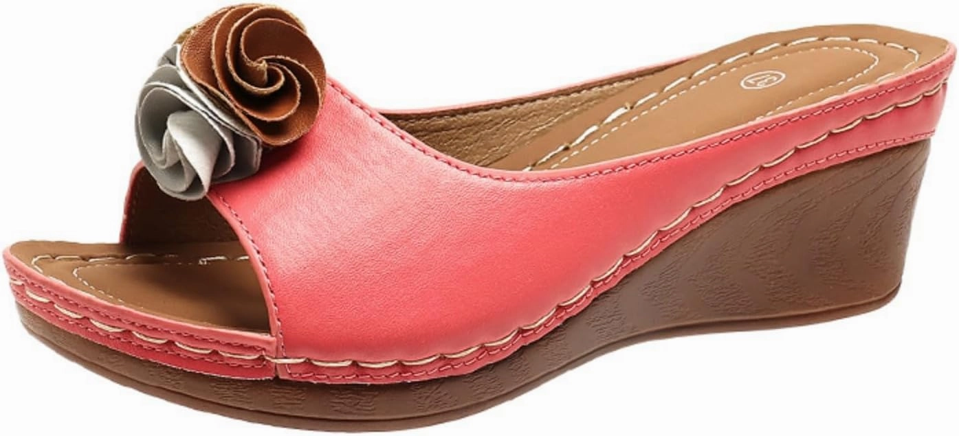 Scoot Henderson Sneakers Women's Comfy Orthotic Sandals Elegant Flower Dress Sandal Slipper Platform Comfortable Shoes Walking Work Slippers Open Toe Shoes Casual Boho Slip on Beach Sandals