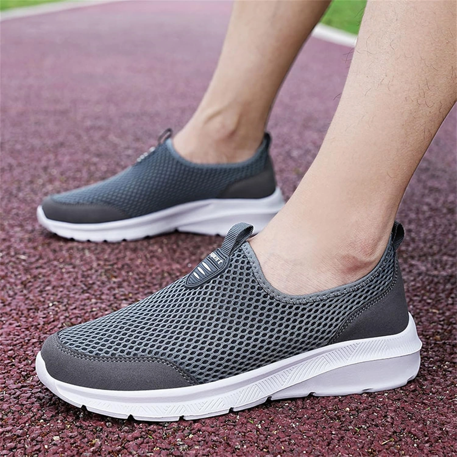 Women's Mesh Lace Lightweight Low-Cut Sneakers, Casual Tennis Shoes, Non-Slip, Fashionable Knitted Socks Shoes are Comfortable and Breathable Sneakers Mizuno
