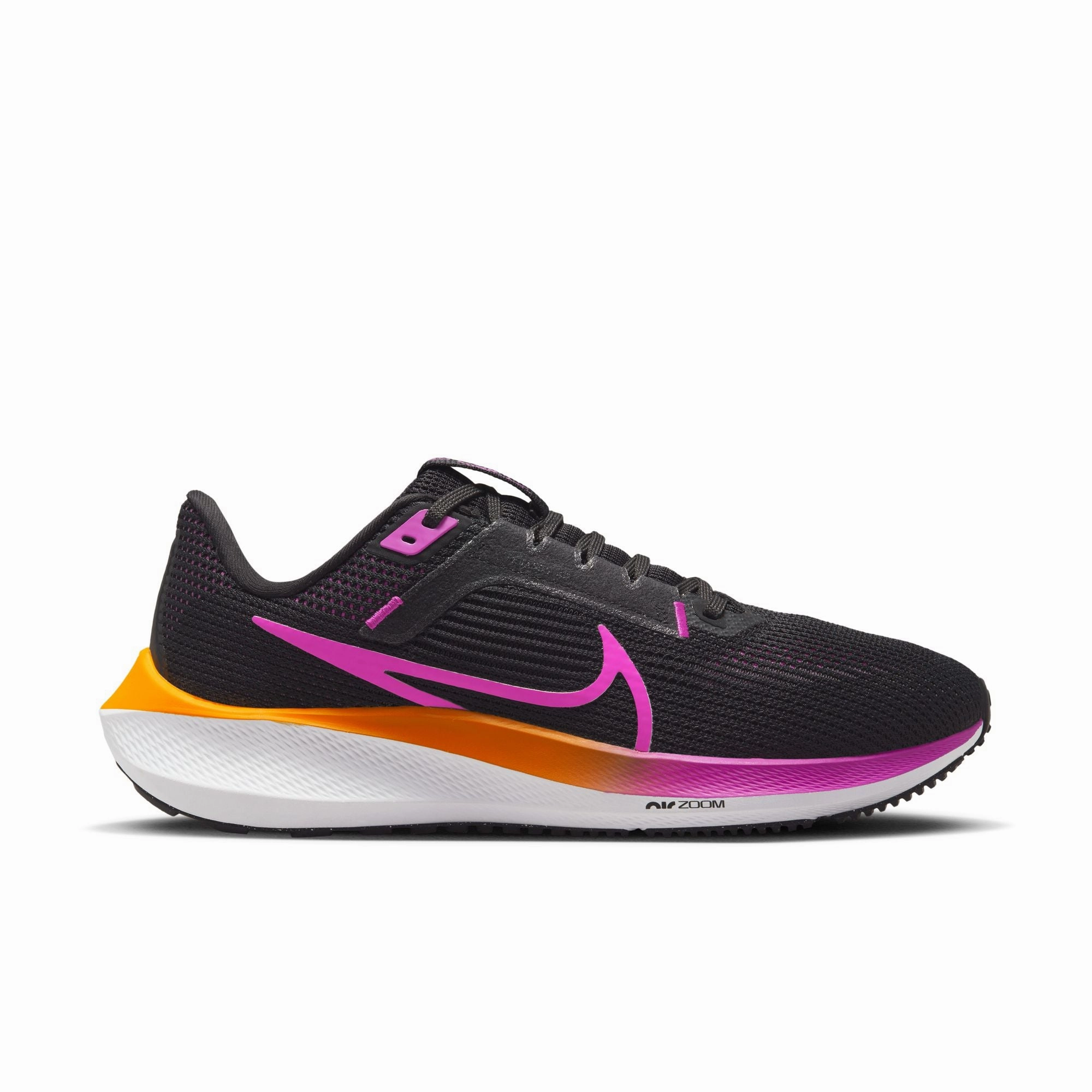 WOMEN'S PEGASUS 40 - B - 011 BLACK/HYPER VIOLET Nike Tiger Woods Golf Shoe