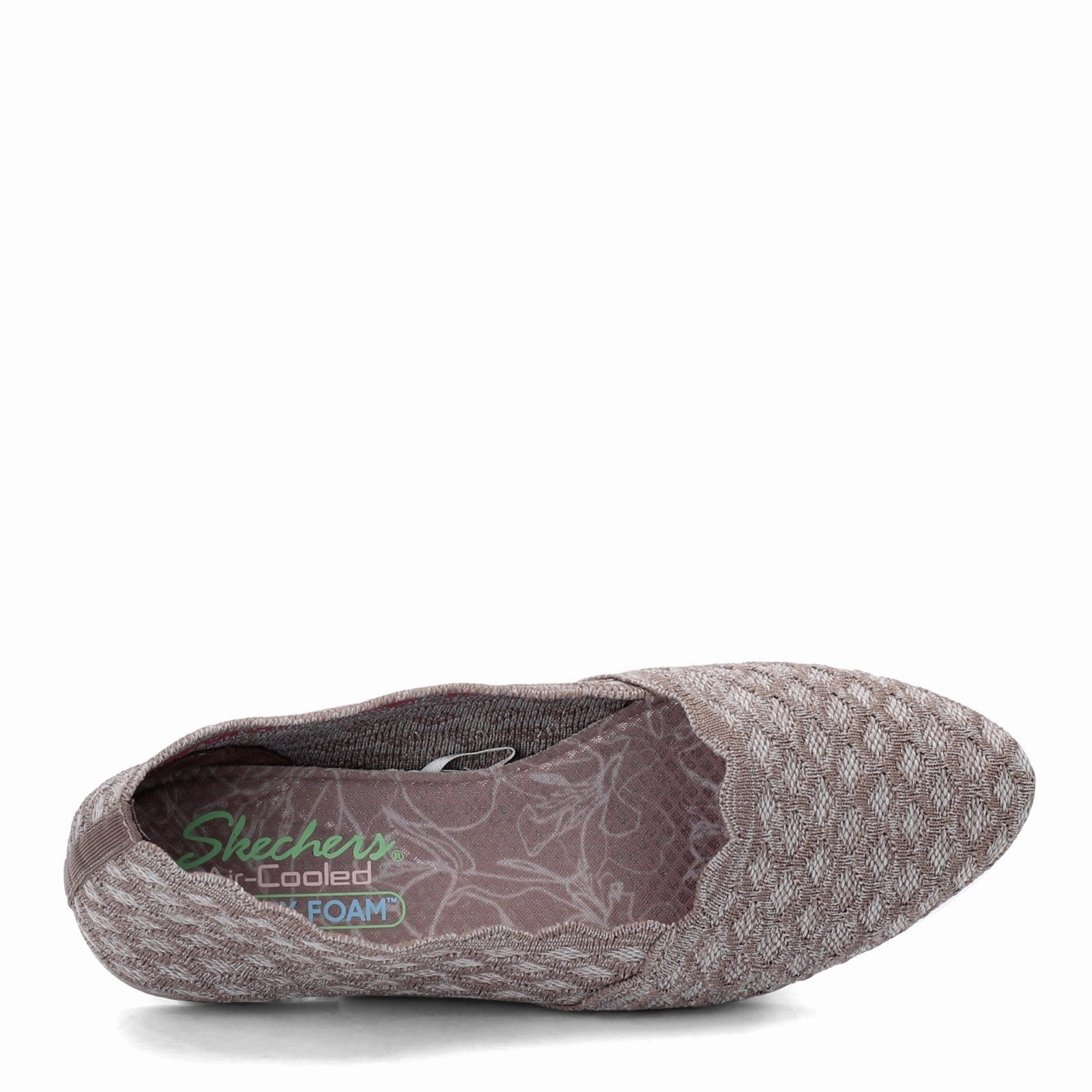 Women's Backless Slip On Shoes Women's Skechers, Cleo - Honeycomb Flats