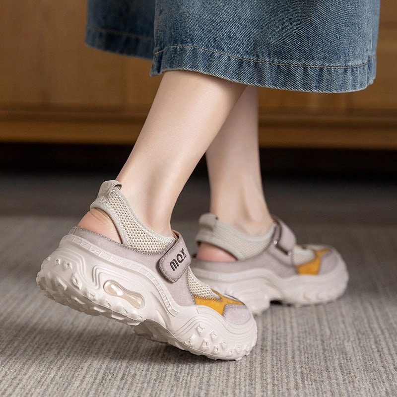 Minnetonka Sandals Women's Summer Breathable Mesh Leather Casual Shoes