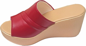 Women's Summer Wedge Slippers Open Toe Casual Sandals Comfortable Beach Walking Shoes Lightweight Platform Design for Travel and Daily Wear Waffle Debut Sneakers