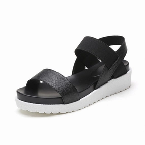 Styles Sandals Women Sandals Summer Shoes Peep-toe Slip On Flat Sandals For Woman