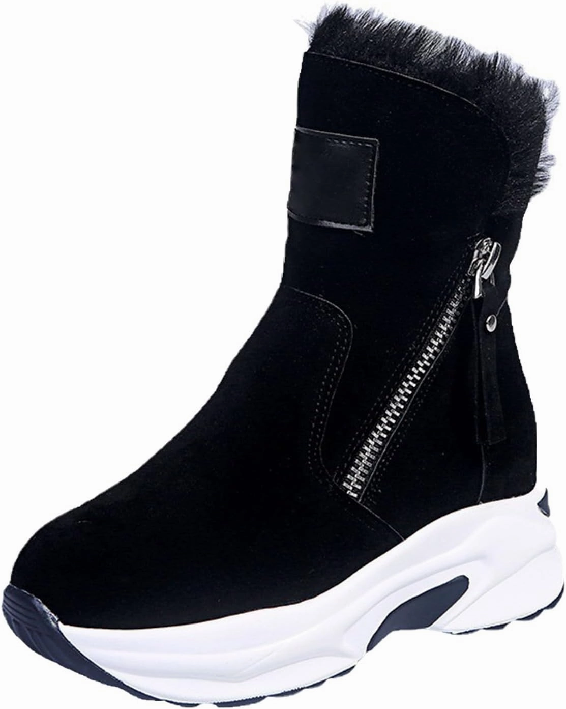 Womens Leather Boots Outdoor Ski Boots Thickening Thin Socks for Boots Women Boots Sherpa