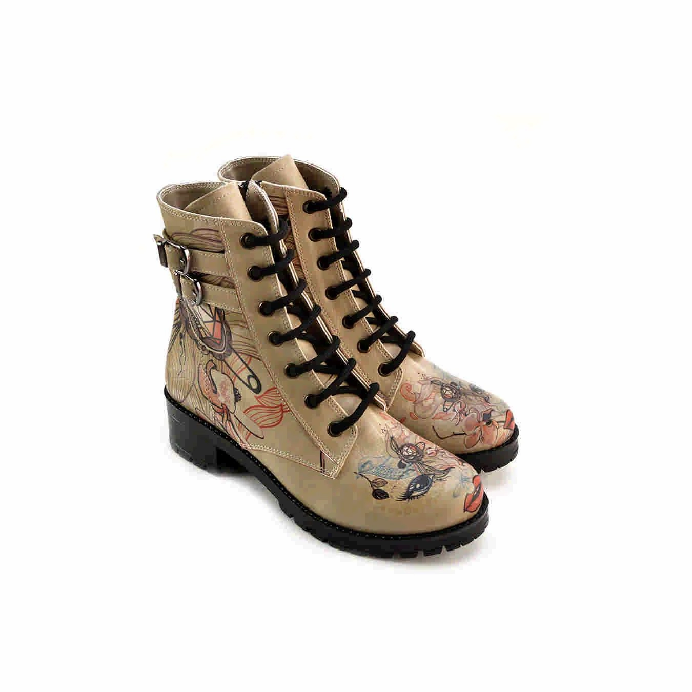 All Black Boots Short Boots DRY112