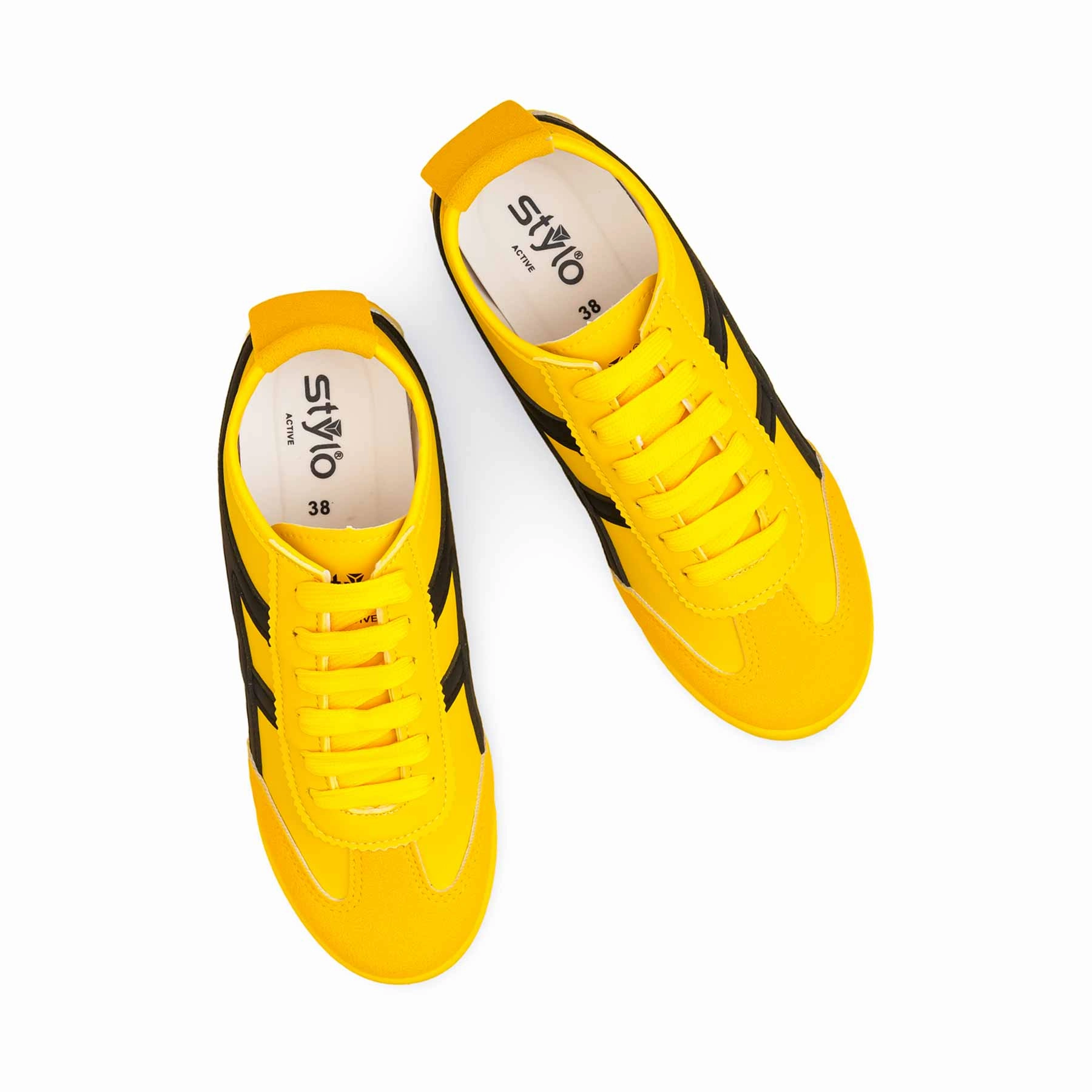 Yellow Casual Sneaker For Women AT7454 Lane Bryant Sneakers