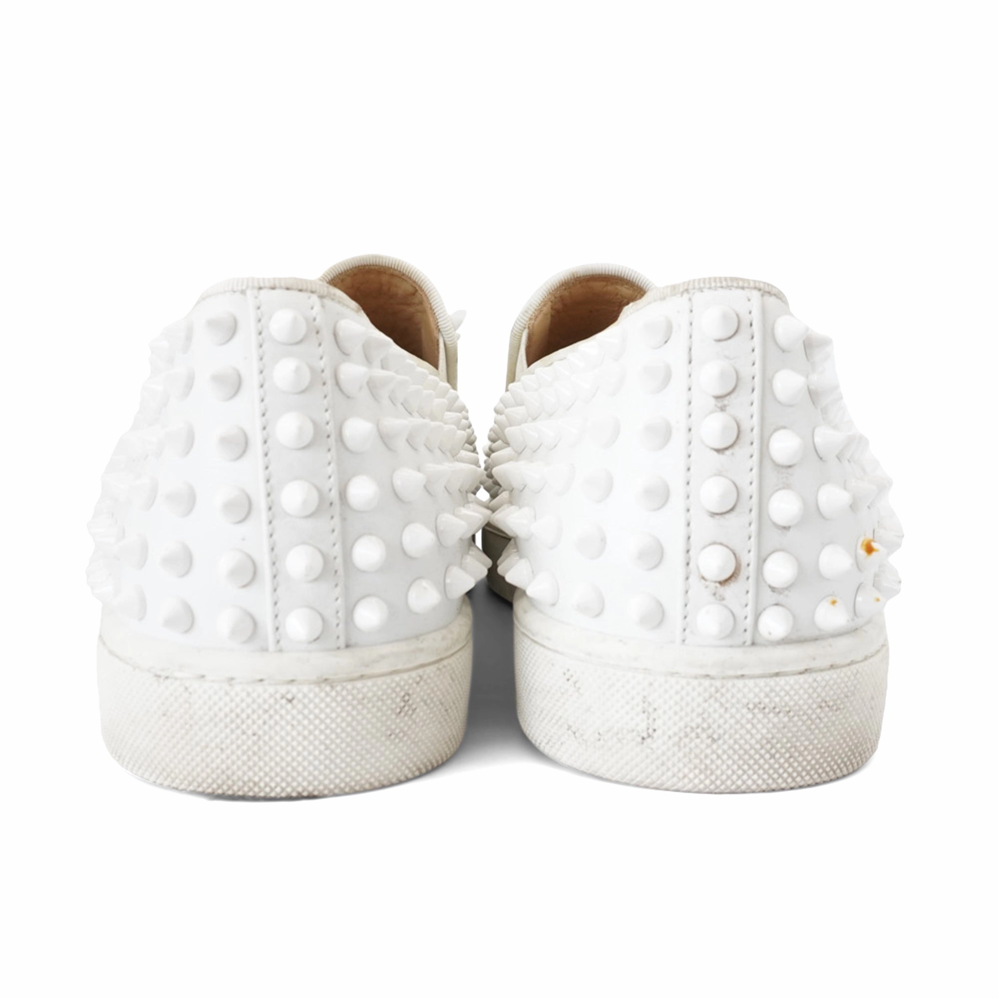 Sperry Leather Sneakers Christian Louboutin 'Spikeboat' Sneakers - Men's 42