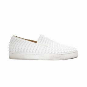 Christian Louboutin 'Spikeboat' Sneakers - Men's 42 Walmart Slip On Sneakers